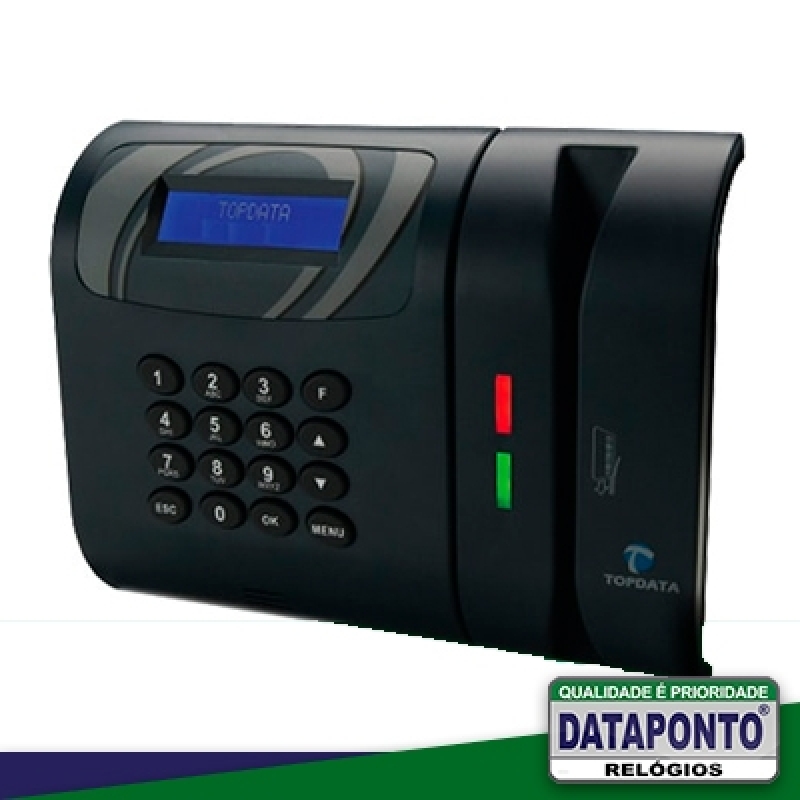 Controle de Acesso Relógio Ponto Biométrico Digital Orçar Itapiranga - Controle de Acesso Condomínio