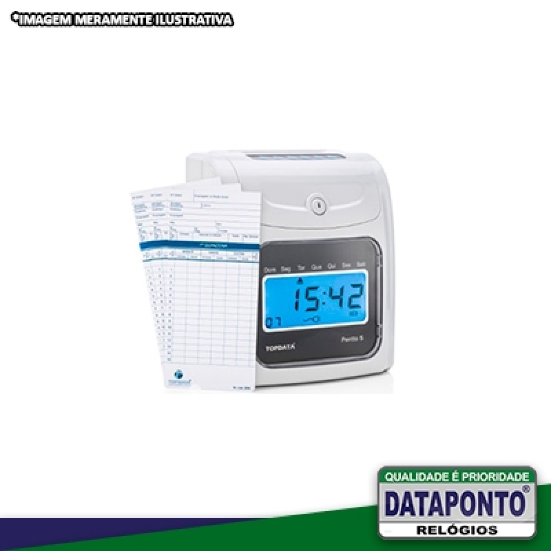 Cotar com Fábrica de Relógio de Ponto Cartão Metropolitana de Curitiba - Fábrica de Relógio de Ponto com Leitor Biométrico