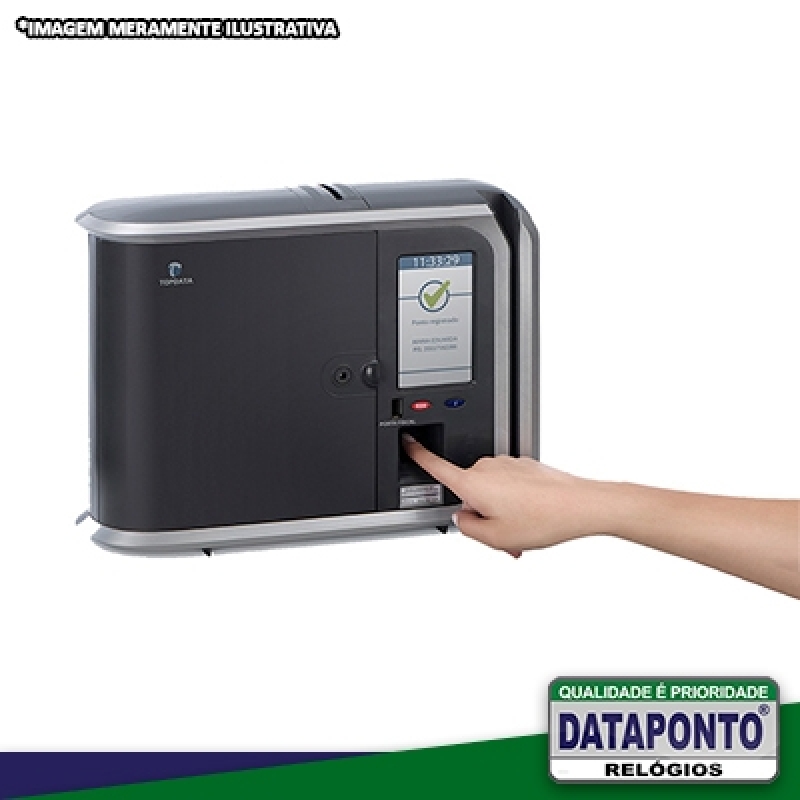 Cotar com Fábrica de Relógio de Ponto com Leitor Biométrico Novo Repartimento - Fábrica de Relógio de Ponto Cartão