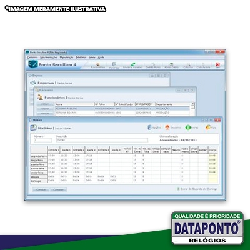 Preço de Software Relógio de Ponto Biométrico Miguel Alves - Software de Relógio de Ponto Biométrico